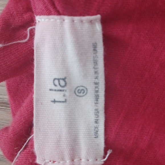 Anthropologie, t.la red tank, size small - Picture 5 of 7